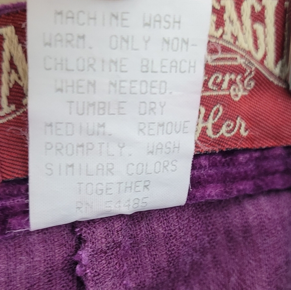 Vintage 90s American Eagle Corduroy Bermuda Shorts | High Rise Purple 31 - Picture 8 of 8